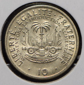 Haiti 1975 10 Centimes  191141 combine shipping