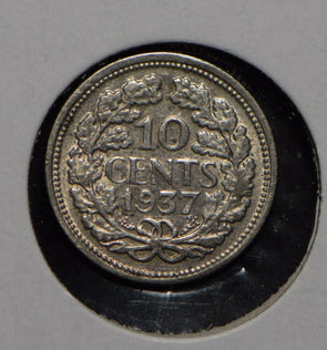 Netherlands 1937 10 Cents  291676 combine shipping