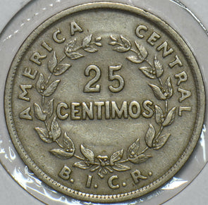 Costa Rica 1935 25 Centimos 196262 combine shipping