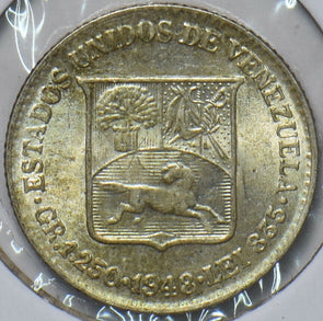 Venezuela 1948 1/4 Bolivar Horse animal 193894 combine shipping