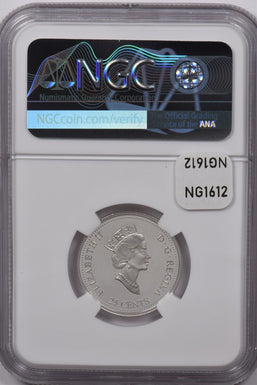 Canada 1999 25 Cents Silver NGC Proof 69 Ultra Cameo September NG1612 combine sh