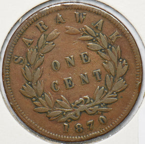 Sarawak 1870 Cent 294818 combine shipping