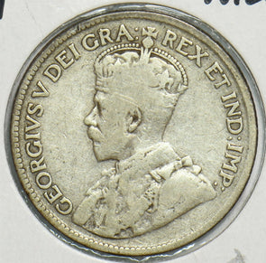 Canada 1917 25 Cents 0 904362 combine shipping