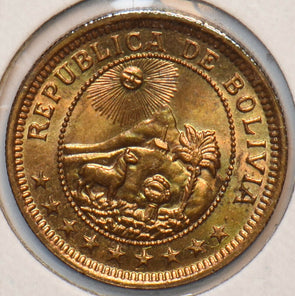 Bolivia 1951 H Boliviano Alpaca animal 295245 combine shipping