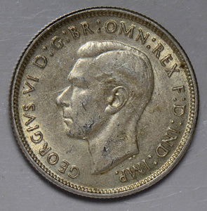 Australia 1942  Florin  AU0027 combine shipping