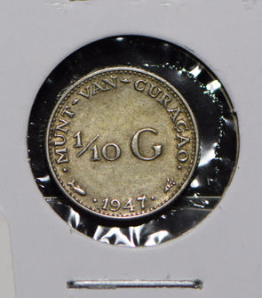 Curacao 1947 1/10 Gulden  901012 combine shipping