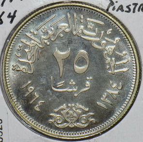 Egypt 1964 25 Piastres Proof 296329 combine shipping