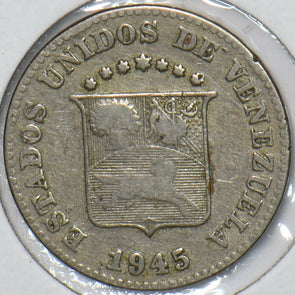Venezuela 1945 5 Centavos Horse animal 902803 combine shipping