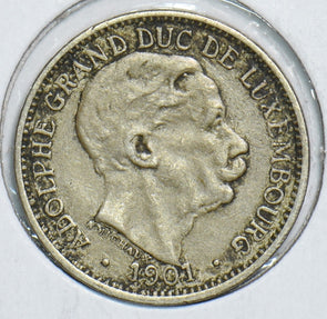 Luxembourg 1901 10 Centimes 198803 combine shipping