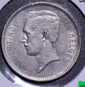 Belgium 1932  5 Francs XF B0045 combine shipping