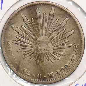 Mexico 1832 4 Reales Fine. OM Eagle with Snake M0380 combine shipping