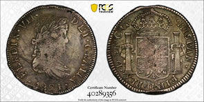 Mexico 1821 D CG 8 Reales PCGS VF Durango. Calingo-1199 PC1084 combine shipping