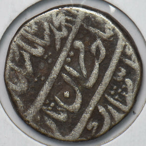 Mughal India 1736 AH1149 Yr 19 Rupee Muhammad Shah. Shahjahanabad. Delhi mint 29
