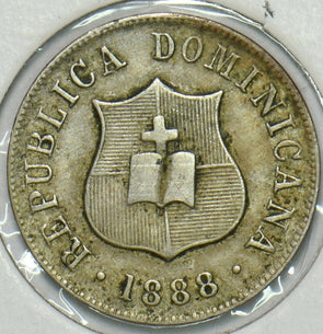Dominican Republic 1888 2 1/2 Centavos 297611 combine shipping