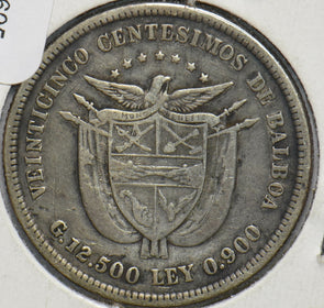 Panama 1904 25 Centesimos 292605 combine shipping