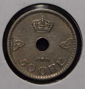 Norway 1941 50 Ore  191111 combine shipping