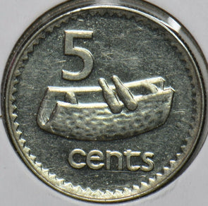Fiji 1998 5 Cents 903645 combine shipping