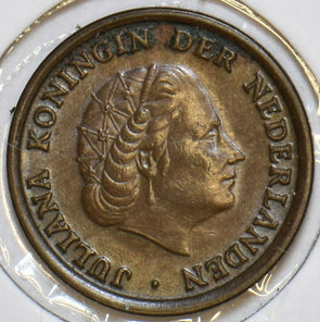 Netherlands 1957 Cent 903762 combine shipping