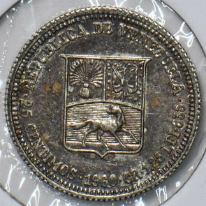 Venezuela 1960 25 Centimos Horse animal 150841 combine shipping