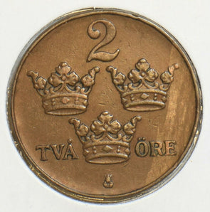 Sweden 1925 2 Ore 240623 combine shipping