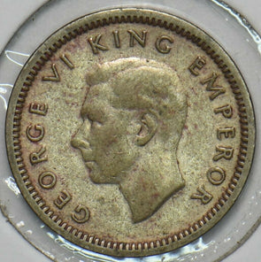 New Zealand 1937 3 Pence 903631 combine shipping