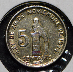 Guatemala 1945 5 Centavos  191076 combine shipping