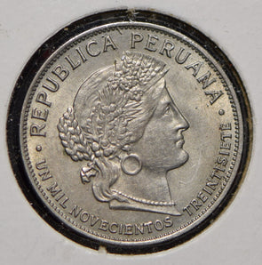 Peru 1937 10 Centavos  291900 combine shipping