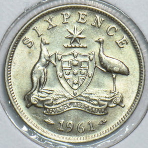 Australia 1961 6 Pence 241128 combine shipping