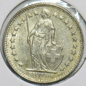 Switzerland 1951 1/2 Franc 197294 combine shipping