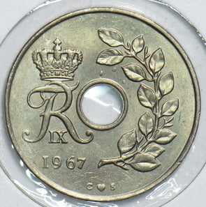 Denmark 1967 25 Ore 198305 combine shipping