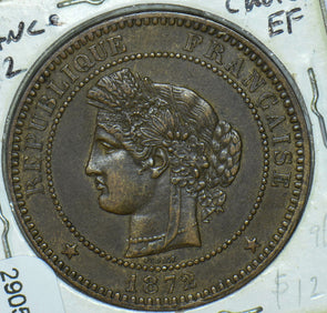 France 1872 10 Centimes 290579 combine shipping