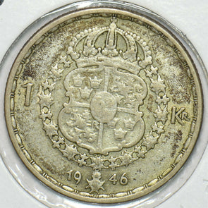 Sweden 1946 Krona 903898 combine shipping
