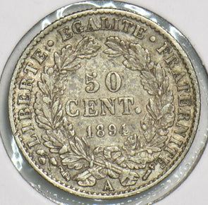 France 1894 A 50 Centimes 0 197760 combine shipping