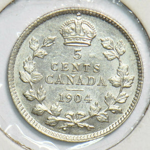 Canada 1904 5 Cents CA0303 combine shipping