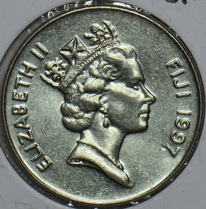 Fiji 1997 10 Cents 903647 combine shipping