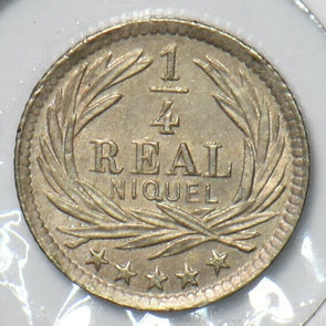 Guatemala 1901 H 1/4 Real 295555 combine shipping