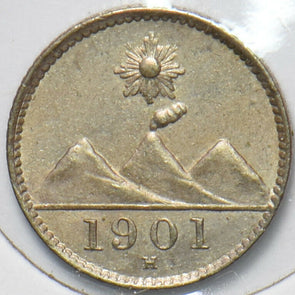Guatemala 1901 H 1/4 Real 193219 combine shipping