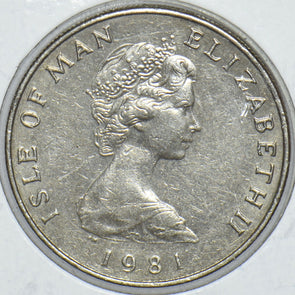 Isle of Man 1981 5 Pence Manx Loaghtan sheep animal 291235 combine shipping