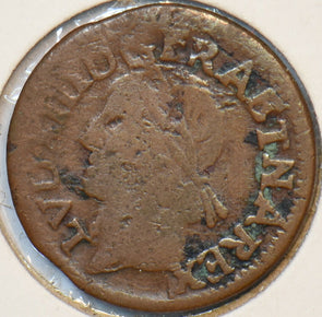 France 1642 A Double Tournois 194169 combine shipping