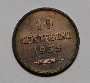 San Marino 1935 10 Centesimi  291656 combine shipping