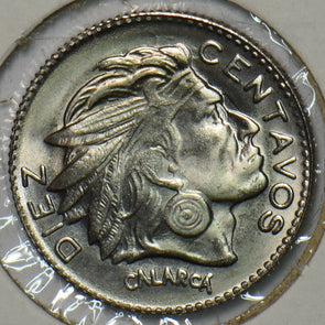 Colombia 1959 10 Centavos Eagle animal 196115 combine shipping