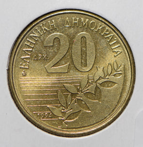 Greece 1994 20 Drachmai  190632 combine shipping