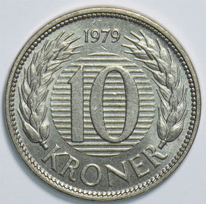 Denmark 1979 10 Kroner 198320 combine shipping