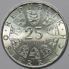 Austria 1972 25 Schilling 50th Anniversary of the Death of Carl Michael Ziehrer