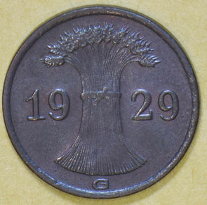 Germany 1929 Pfennig 292574 combine shipping
