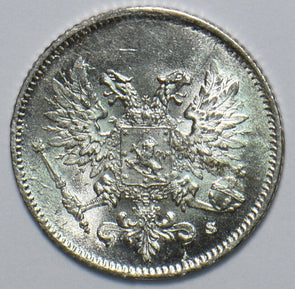 Finland 1917 25 Pennia Eagle animal 294569 combine shipping