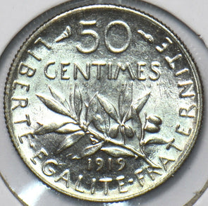 France 1919 50 Centimes 294362 combine shipping