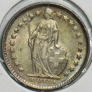 Switzerland 1950 1/2 Franc 298058 combine shipping