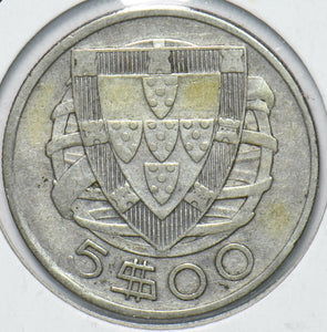 Portugal 1933 Ship 5 Escudo 902017 combine shipping
