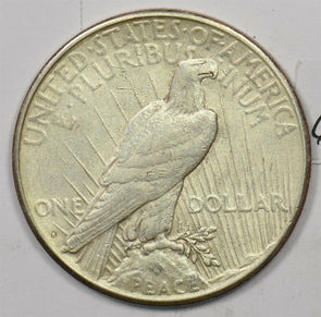 1923-S Peace Dollar Silver AU U0268